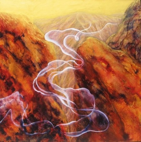 A Presence 100 x 100 cms  $1000